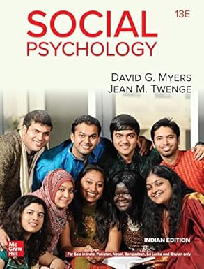 Social Psychology | 13th Edition