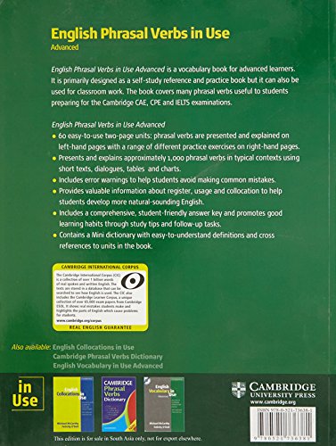 English Phrasal Verbs in Use Advanced