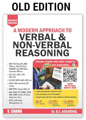 A Modern Approach To Verbal & Non-Verbal Reasoning (Video Edition) (2022-23)