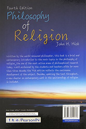 Philosophy of Religion, 4/e