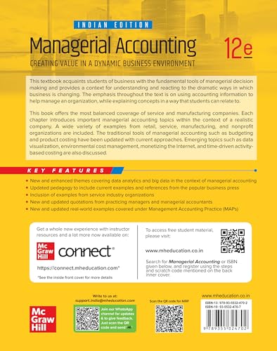 Managerial Accounting | 12th Edition