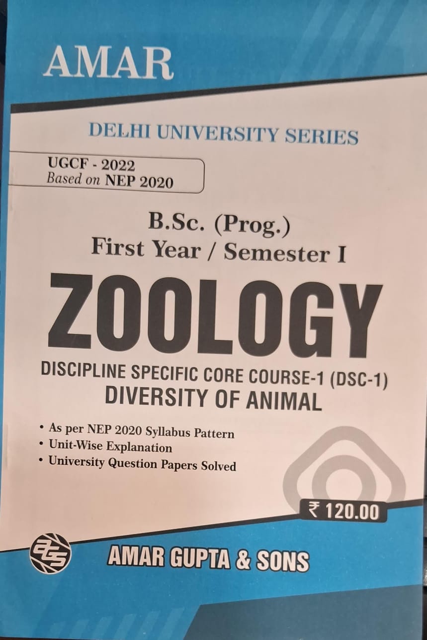 B.Sc. (Prog.) First Year /Semester I Zoology