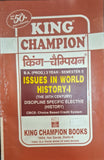 King Champion BA PROG 3-year Sem 5 Issues in World History -I