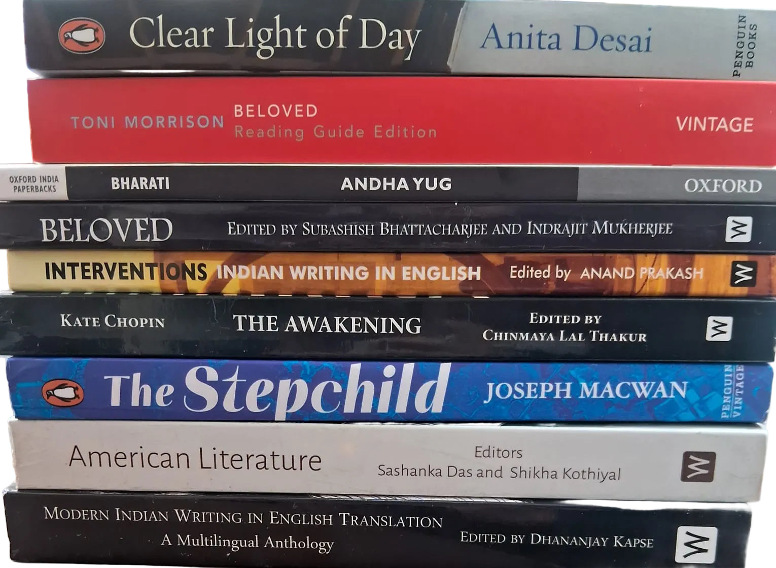 English Honours 4th semester All Books