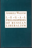 Legal Philosophies of Russian Liberalism