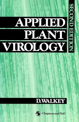 APPLIED PLANT VIROLOGY