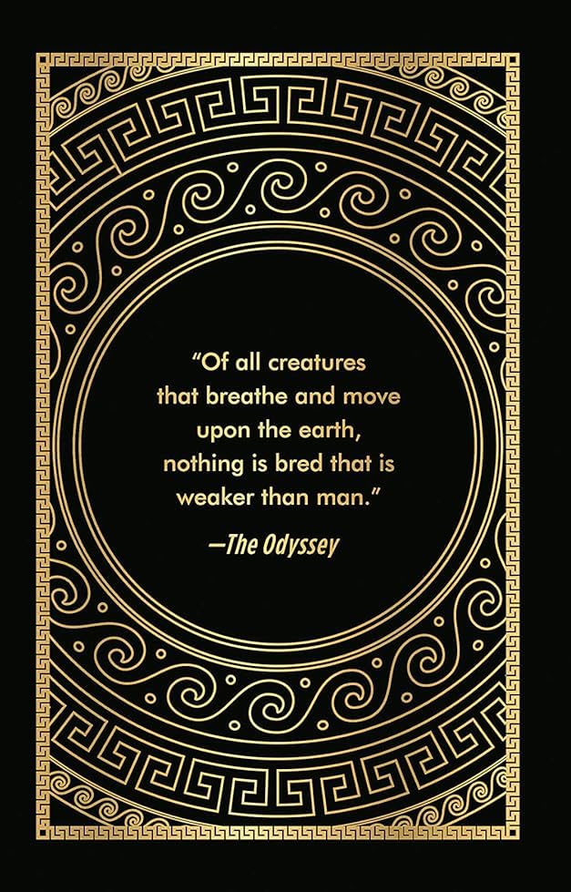 HOMER: The Iliad and The Odyssey (Deluxe Hardbound Edition)