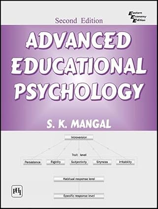 Advanced Educational Psychology