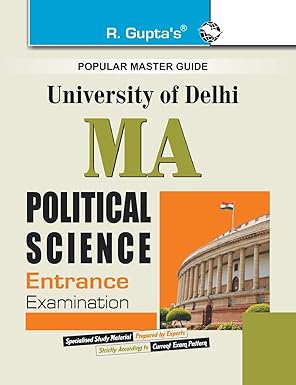 Delhi University M.A. Political Science Entrance Exam Guide