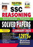 SSC Reasoning Chapterwise & Typewise Solved Papers Till January 2025 TCS PYQs Covered for CGL ,CPO ,CHSL ,MTS ,Delhi Police,Steno & Constable GD (English Medium)(5279)