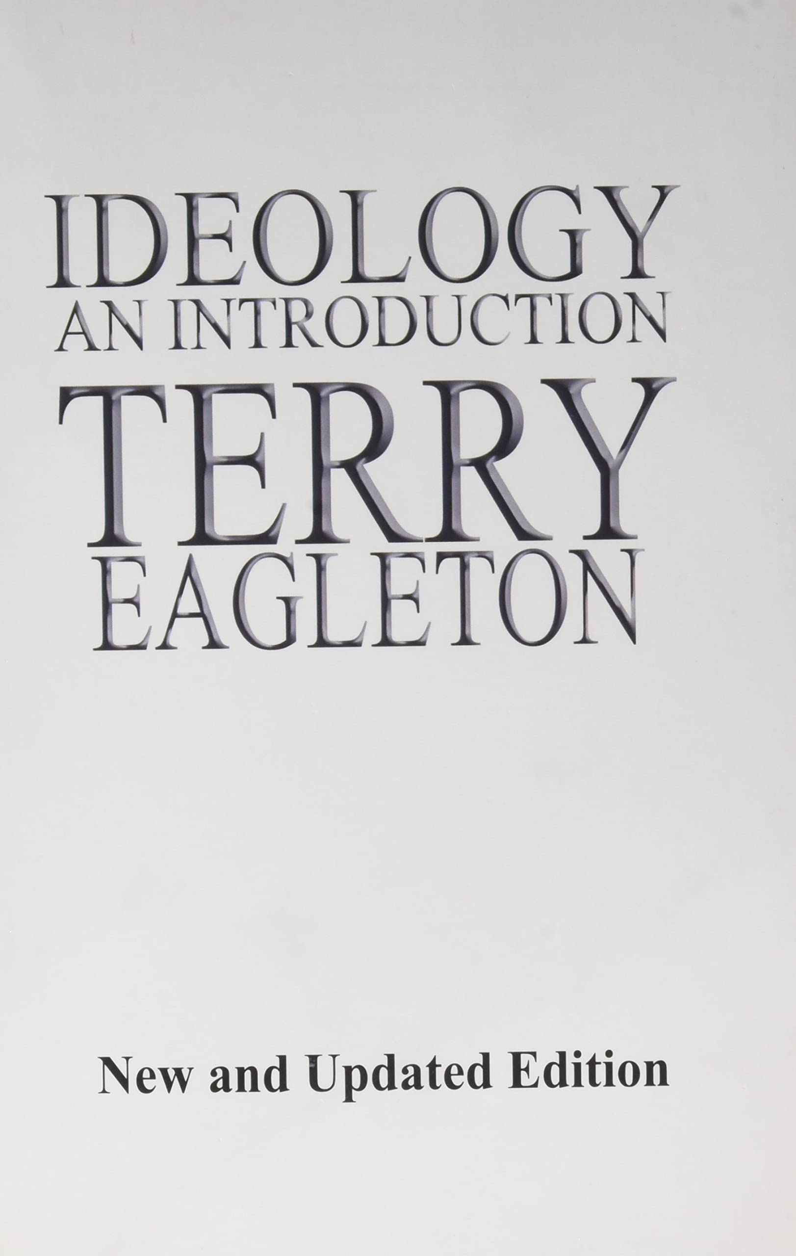 Ideology; An Introduction