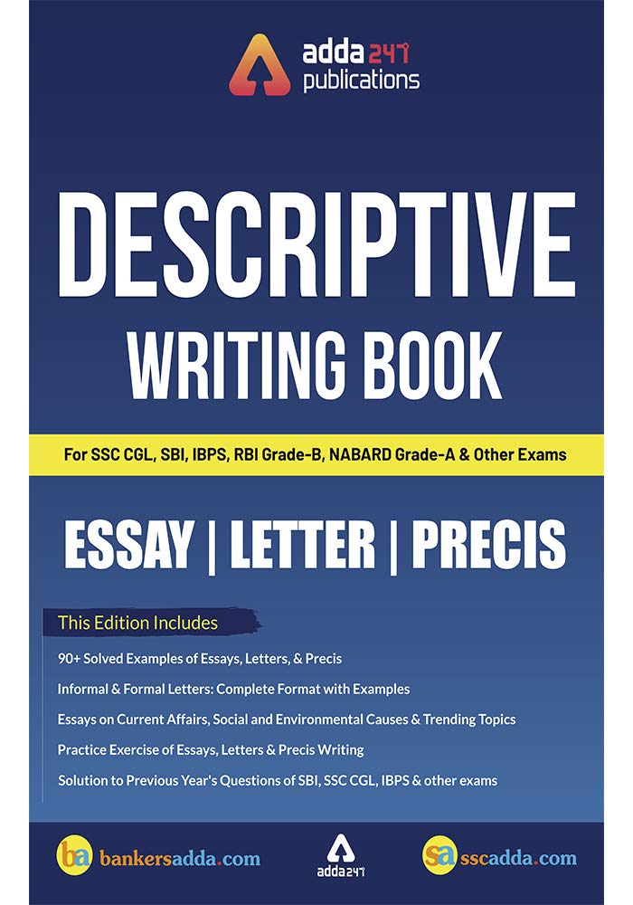 Descriptive Writing Book for SSC and Bank Exams (English Printed Edition)