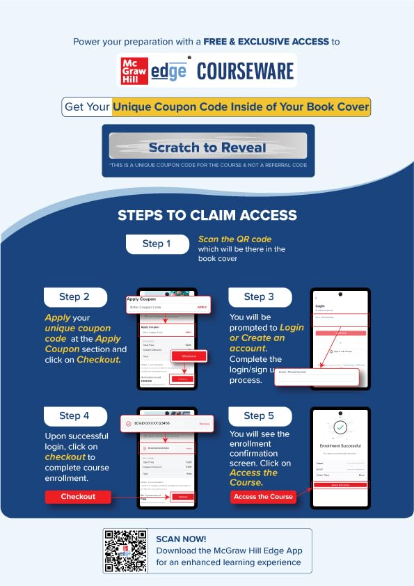 Indian Polity Courseware (English), 8th edition by M Laxmikanth for UPSC CSE 2025-26 | 40+ Conceptual Videos | 95 Well-structured Chapters | 18 Insightful Appendices | Full Colour eBook | Solved 13 Previous Years' Prelim Questions (2013–2025) | 12 Years'