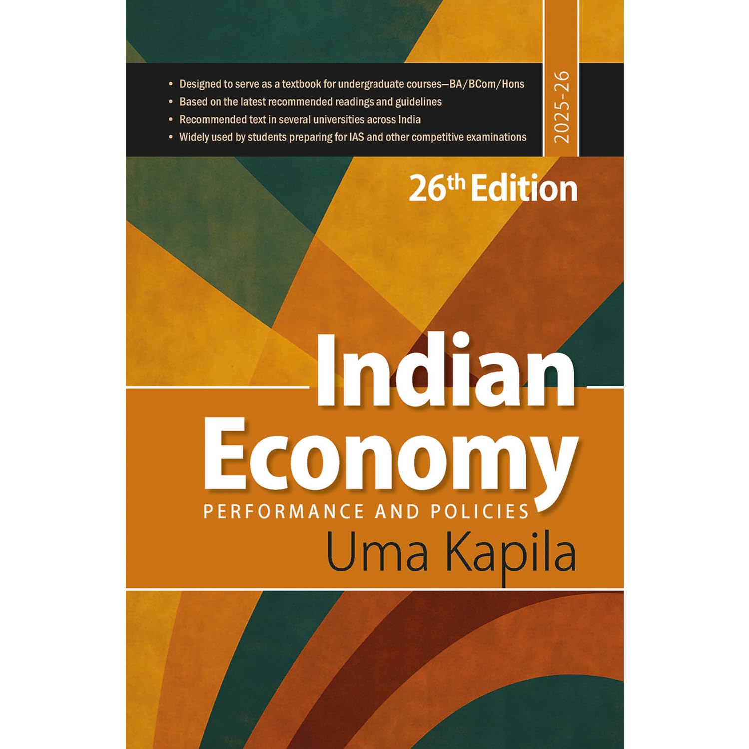 Indian Economy: Performance and Policies (26th Edition: 2025-26)