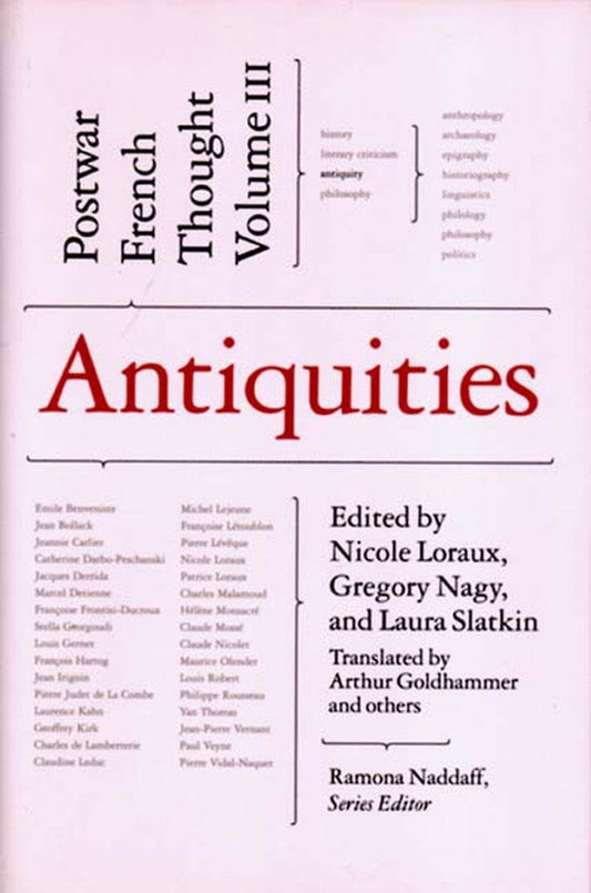Antiquities: Postwar French Thought, Vol. 3