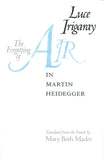 The Forgetting of Air in Martin Heidegger