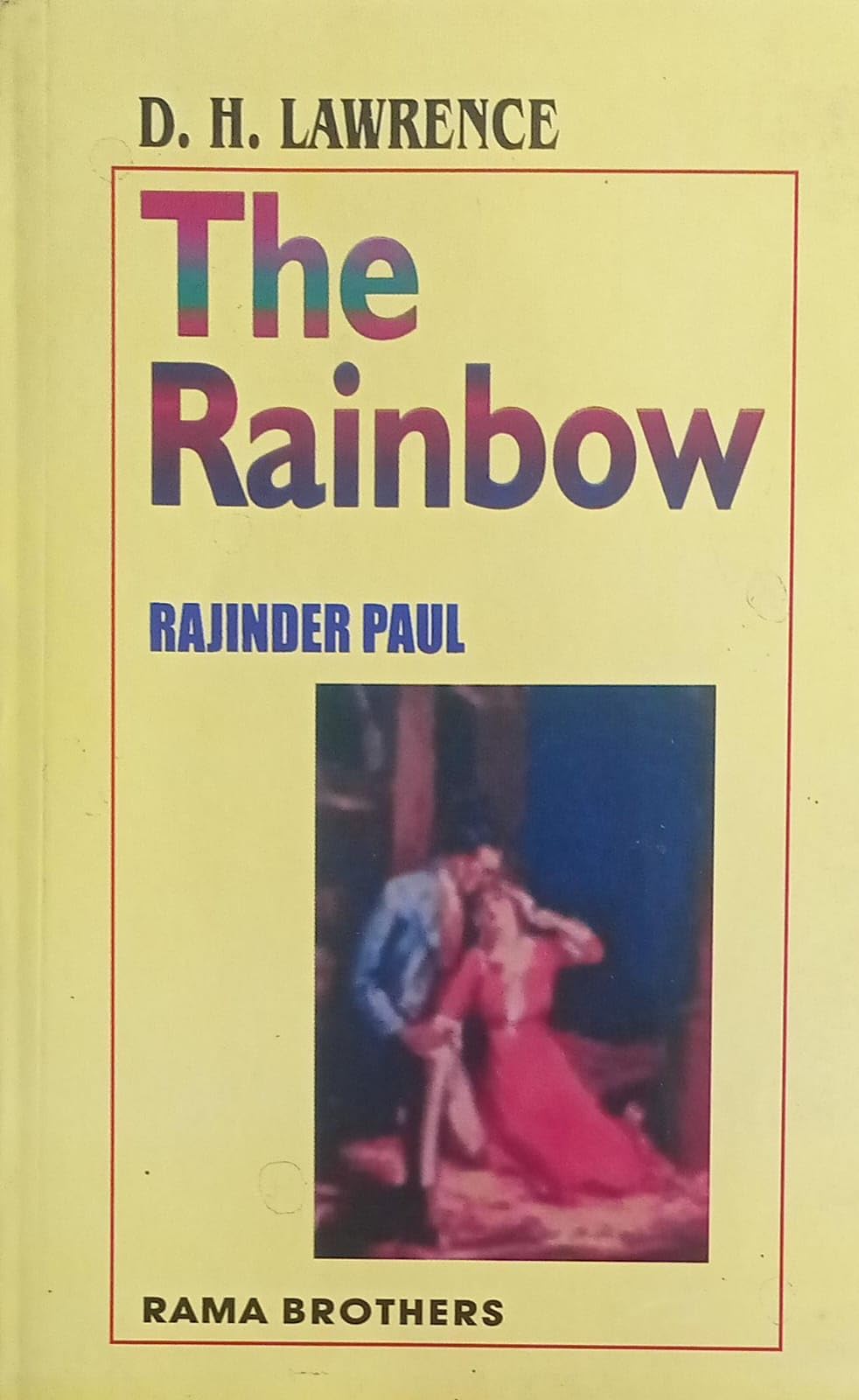 DH LAWRENCE The Rainbow By RAJINDER PAUL NVB++