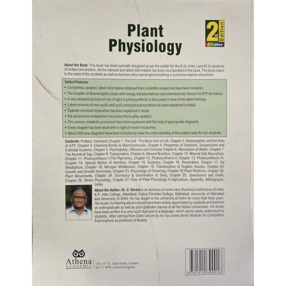 Plant Physiology 2nd edn (PB)