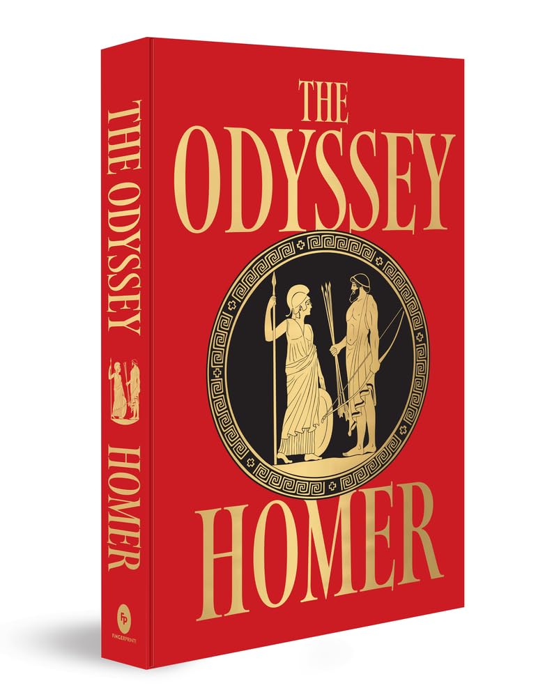 The Odyssey by Homer (Deluxe Hardbound Edition) – Ancient Greek Epic Poetry | Classic Literature | Literary Masterpiece
