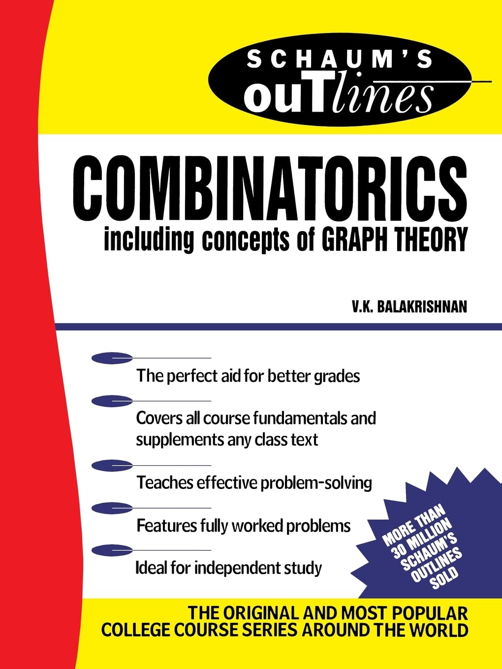 Schaum's Outline of Theory and Problems of Combinatorics including concepts of Graph Theory