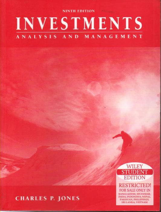 Investments Analysis And Management