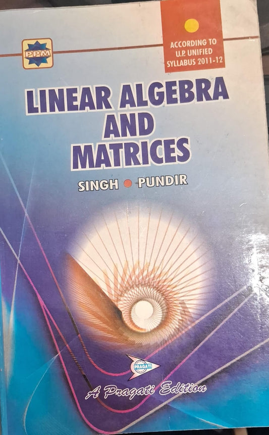 Linear Algebra and Matrices