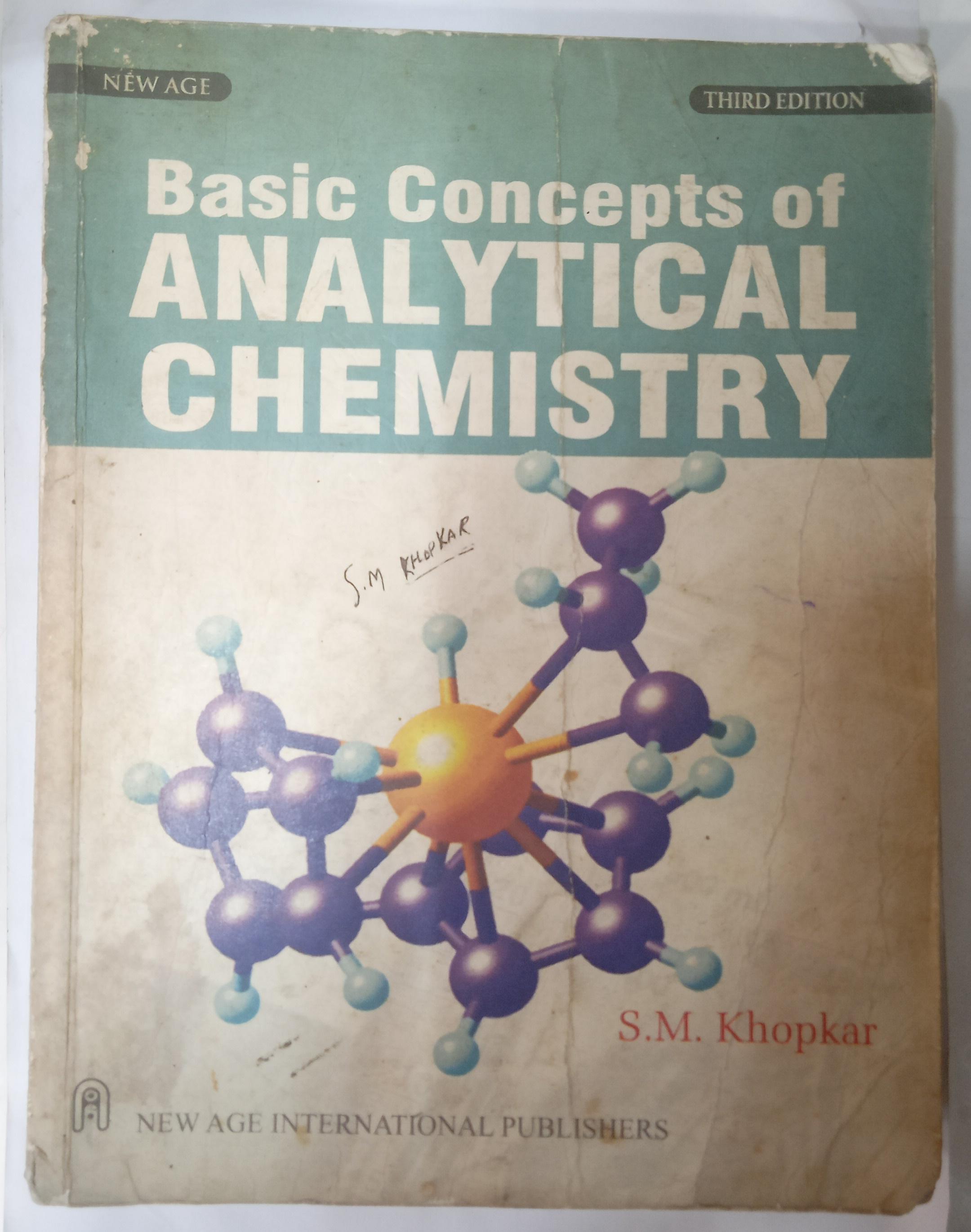 Basic Concepts of Analytical Chemistry