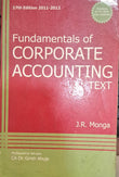 Fundamentals of Corporate Accounting Text