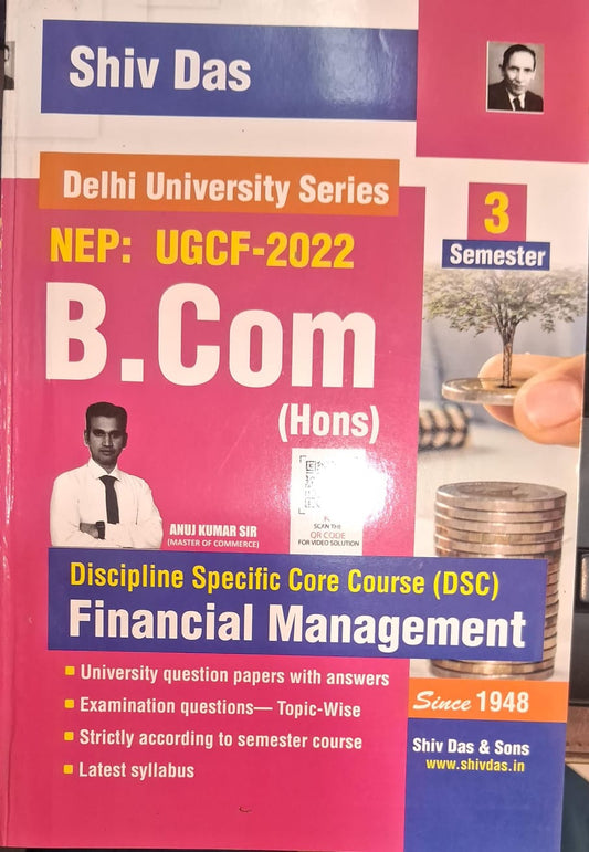 Discipline Specific Core Course (DSC) Financial Management