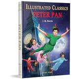 Peter Pan : Illustrated Abridged Children Classics English Novel with Review Questions