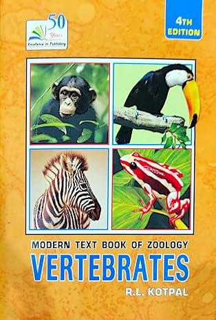 Modern Textbook Of Zoology Vertebrates