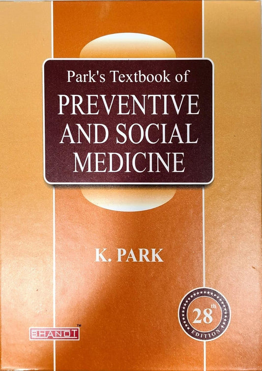 Parks Textbook Of Preventive And Social Medicine 28Ed (Hb 2025)