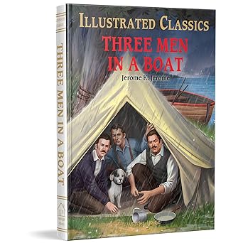 Three Men in a Boat : Illustrated Abridged Children Classics English Novel with Review Questions