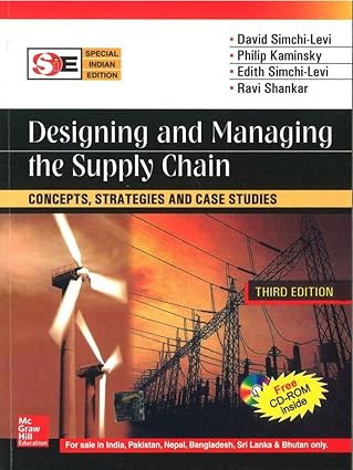 Designing and Managing the Supply Chain
