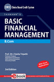 Taxmann's Basic Financial Management – Comprehensive, Authentic & Illustrated Textbook featuring elementary understanding of concepts, plus financial decision making through Excel | CBCS