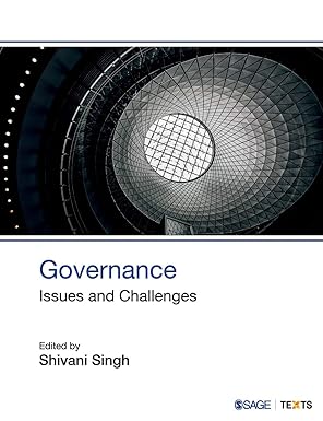Governance: Issues and Challenges