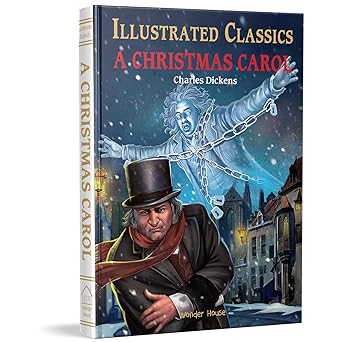 A Christmas Carol: Illustrated Abridged Children Classics English Novel With Review Questions