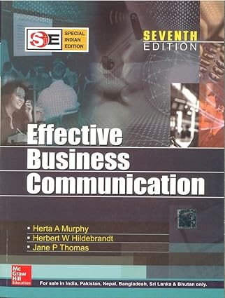 Effective Business Communication