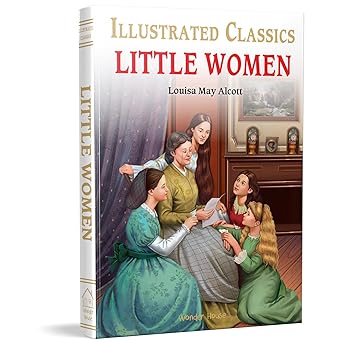 Little Women : Illustrated Abridged Children Classic English Novel with Review Questions