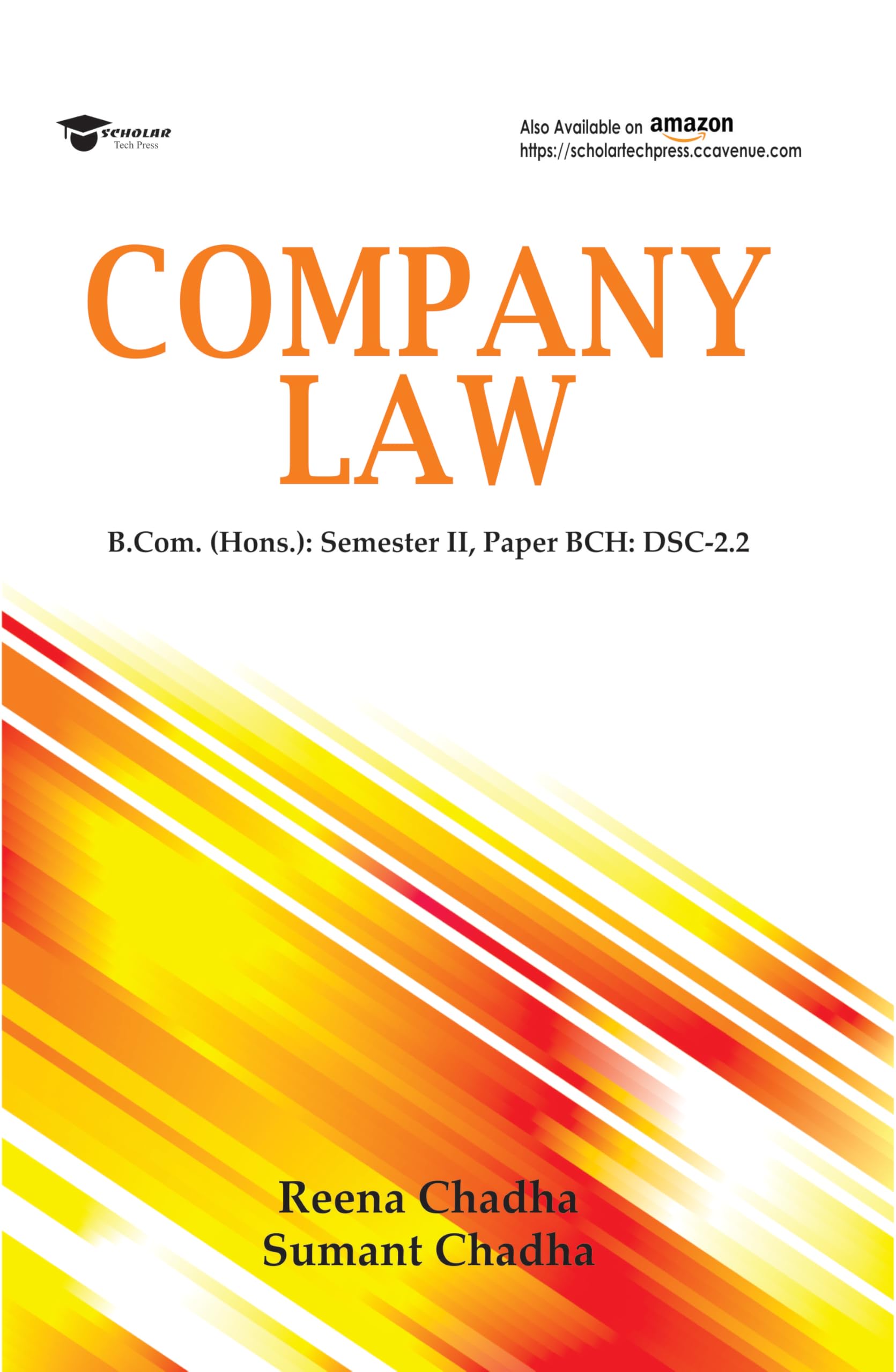 COMPANY LAW B.COM (HONS) (Under NEP) 2025 EDITION
