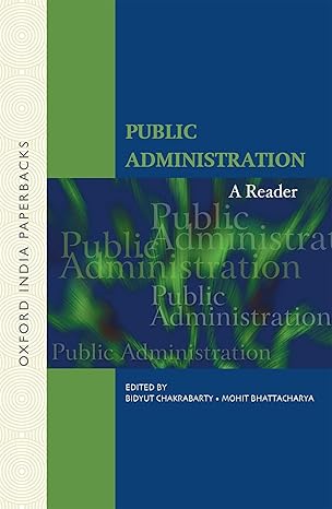 PUBLIC ADMINISTRATION