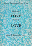 Love for Love (Regents Restoration Drama)