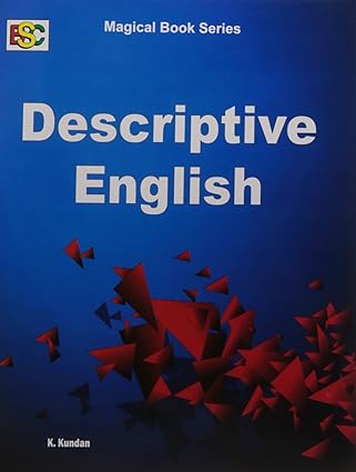 DESCRIPTIVE ENGLISH