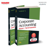 Taxmann's Corporate Accounting (NEP) – Comprehensive Two-volume Textbook that Integrates Company Law | Accounting Standards | Ind AS References | Schedule III–based Financial Statements