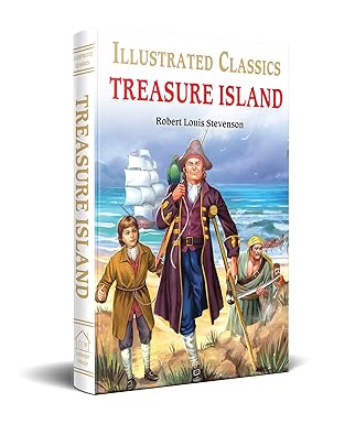 Treasure Island : llustrated Abridged Children Classic English Novel with Review Questions