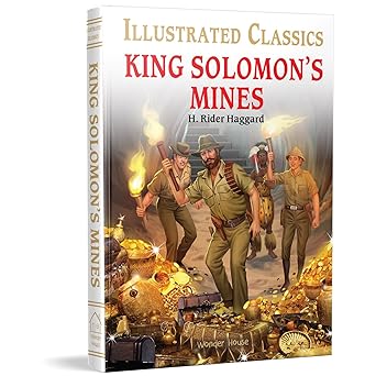 King Solomon's Mines : Illustrated Abridged Children Classics English Novel with Review Questions