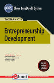 Taxmann'S Entrepreneurship Development Comprehensive & Authentic Textbook Providing A Simple & Systematic Manner Of Presentation With Case Studies, To-Do Exercises, Swot Analysis|Cbcs [Paperback]