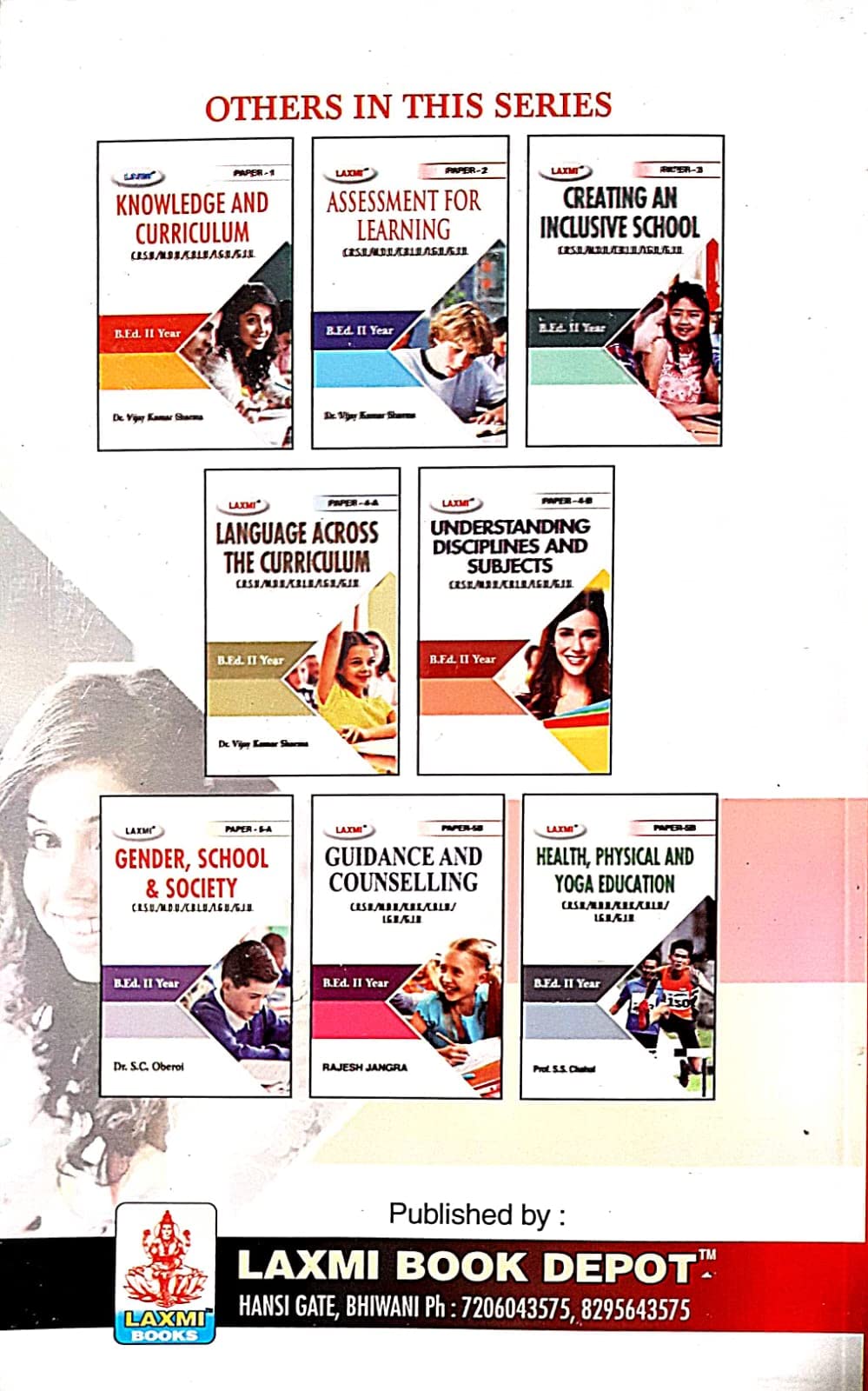 KNOWLEDGE AND CARRICULUM For B.Ed IInd Yr (English Medium) Paper-1