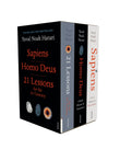 YUVAL NOAH HARARI 3 BOOKS BOXSET: Sapiens, Homo Deus, Book Lovers, & 21 Lessons for the 21st Century | Discover the epic story of humankind | Top 100 Books of the 21st Century