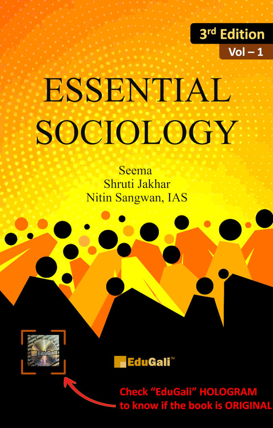 ESSENTIAL SOCIOLOGY VOL-I 3rd ED. BY NITIN SANGWAN